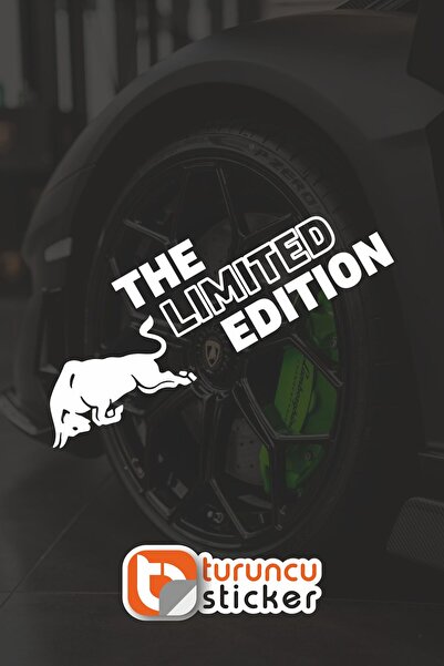 Turuncu Sticker Redbull The Limited Edition Sticker Etiket 20x6.5 cm – Araç –...