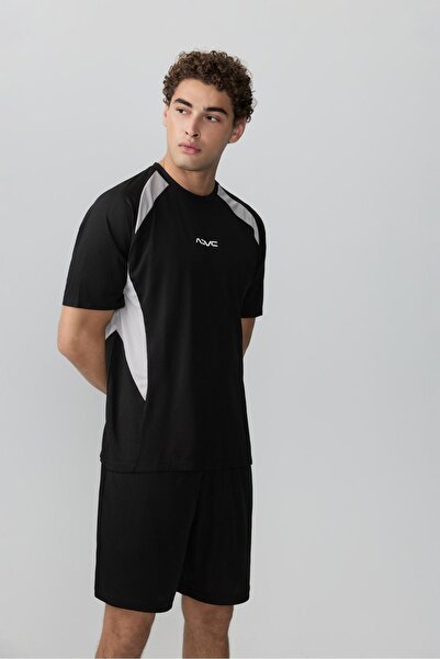 LEFTIES Blok renkli spor t-shirt