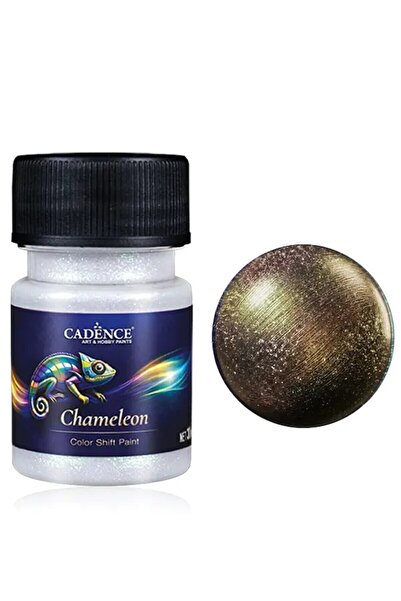 Cadence CHM03 Chameleon Renk Değiştiren Metalik Boya 30ML (Yeşil-Altın-Kırmızı)