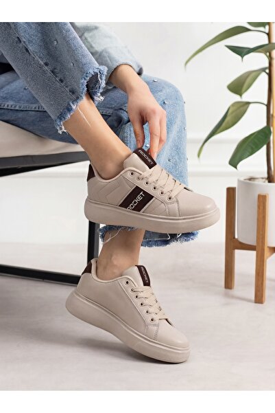 Rocket Unisex Sneaker Günlük Hafif Taban Bağcıklı Spor ayakkabı 9854