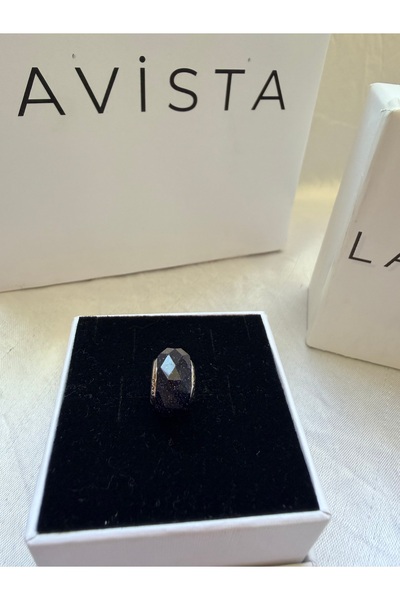 Lavista Silver Kesme Yüzeyli Murano Gümüş Charm’ı