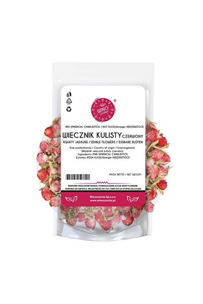 winoszarnia Flori de Gomfrena Roșie (Flori de Moșmon) - 50g Flori Comestibile