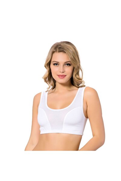 LÜXDRM Γυναικείο Βαμβακερό Σουτιέν με Χοντρές Τιράντες Μεγάλου Μεγέθους