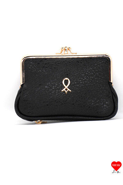 JARA Bag Γυναικείο πορτοφόλι Velora με πολλά διαμερίσματα, από μαλακό μαύρο δ...