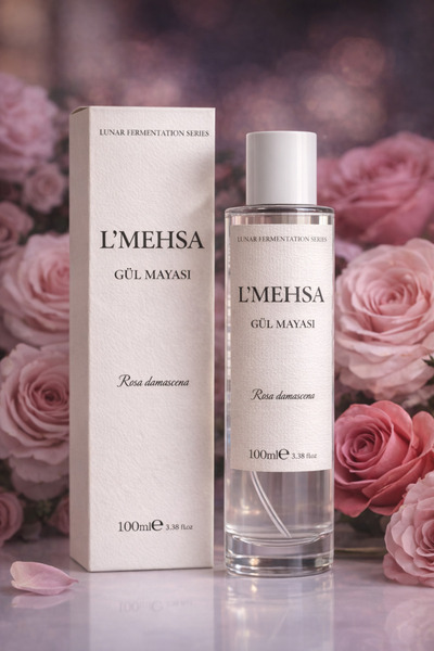 L’MEHSA YENİ HASAT Tam Gül Mayası 100 ml - %100 Doğal, Gül Yağı İçeren Yatışt...