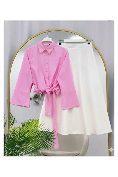 VOLT CLOTHİNG ΣΕΤ ΠΟΥΚΑΜΙΣΟΥ ΚΑΙ ΦΟΥΣΤΑΣ ΜΕ ΔΕΣΙΜΑΤΑ