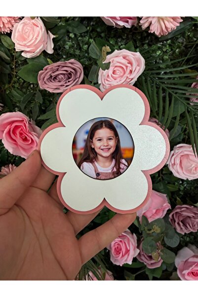 şeyma lazer Papatya Dolap Fotoğrafı Çerçevesi Mıknatıslı 3adet