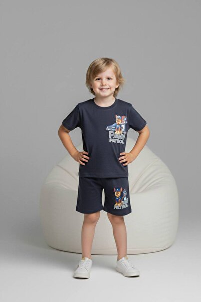 Yağmur Giyim PJKSKT Σετ κοντομάνικο για αγόρια με σορτς με σχέδιο Paw Petrol ...