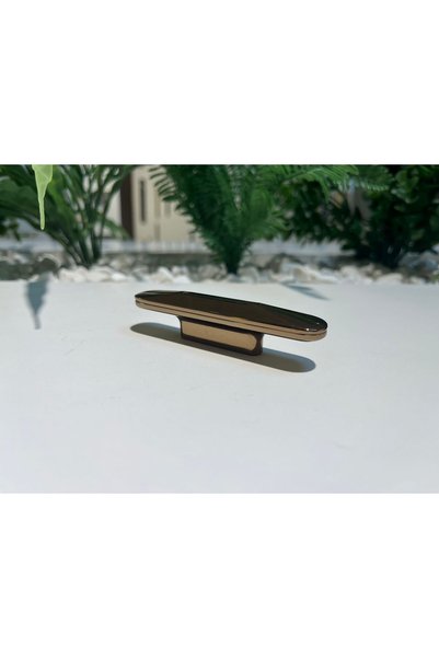 Emaks Lungo Metal Handle 32mm Bronze Modern Furniture Cabinet Door Tv Unit Drawer Nightstand Dresser Coat Rack