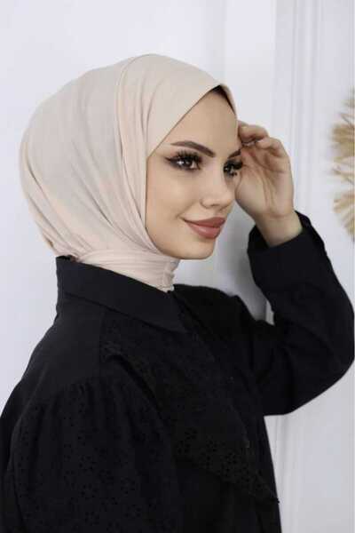 FRESCO SCARFS Γυναικείο Χιτζάμπ με κουμπωτά κούμπωμα, έτοιμο τουρμπάνι, κασκό...