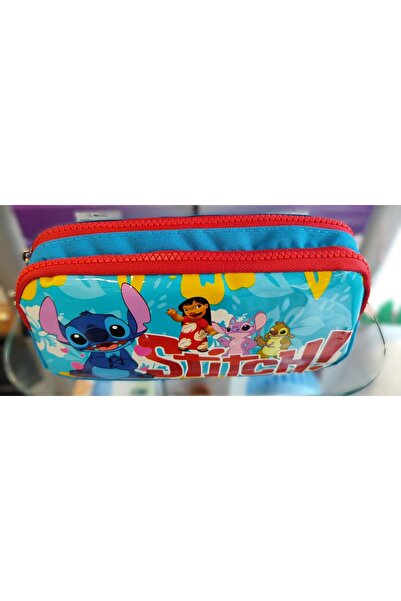 ada çanta kırtasiye Θήκη/κουτί στυλό διπλής θήκης με φιγούρες χαρακτήρων Μπλε...