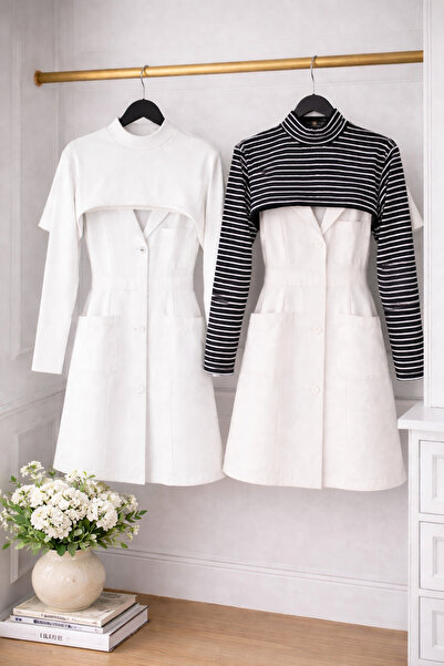 mirach Σετ 2 τεμαχίων Fisherman Body Nurse Uniform Scrub-Proof Body με μακριά...