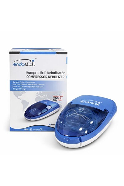 handanca Kompresörlü Nebulizatör – Yetişkin & Çocuk Maskeli Buhar Makinesi