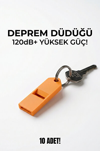 Modern Ev Aksesuarları Acil Durum Düdüğü | DEPREM DÜDÜĞÜ | Taşınabilir & Daya...