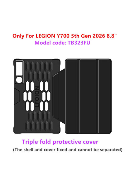 choice2 حافظة 8.8 بوصة Y700 Gen 5 TB323FU لجهاز LEGION Y700 2026، متوافقة مع ...