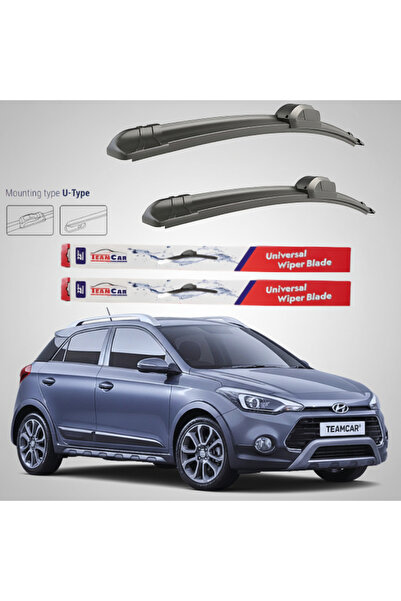TEAMCAR Hyundai i20 Active (2016–2018) Επίπεδες Υαλοκαθαριστήρες |   Μπροστιν...
