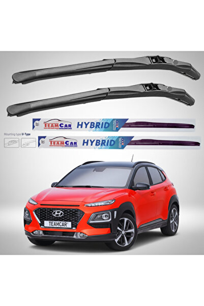 TEAMCAR Υβριδικοί υαλοκαθαριστήρες Hyundai Kona (2017–2020) |   Μπροστινό Σετ...