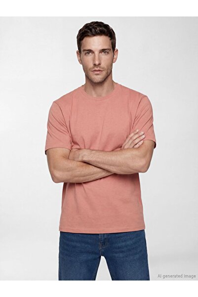 LC Waikiki 100% Βαμβακερό Μπλουζάκι Βασικής Εφαρμογής Regular Fit