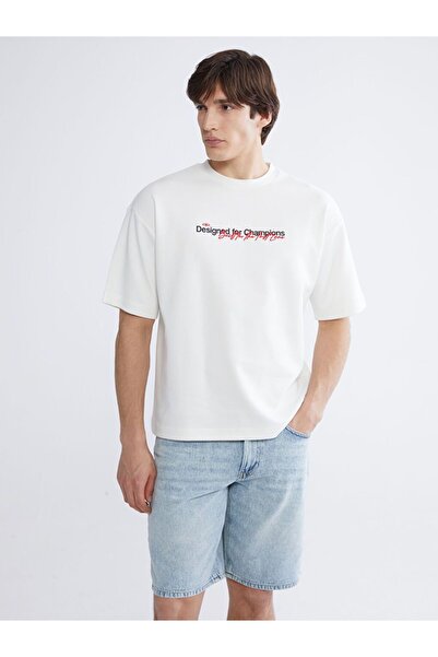 LC Waikiki Crew Neck Printed Men's T-Shirt