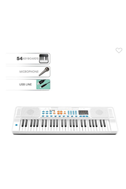 OEM Claviatură electronică cu 54 de clape, ecran LED și microfon