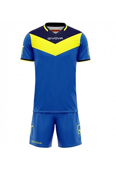 Givova ΚΙΤ Κάμπο Μ, Μπλε-Κίτρινο EF6