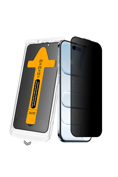 Giz Story iPhone 14 Pro Max Gzst 2.5D Oliv Privacy Tempered Glass Screen Prot...