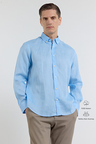 İmza Πουκάμισο - Μπλε - Επιχείρηση