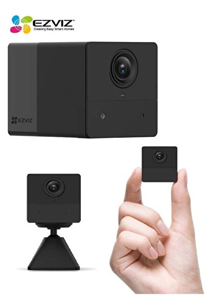 EZVIZ BC2 Mini Smart FHD 1080 Indoor Wire-Free Battery Surveillance Camera Black