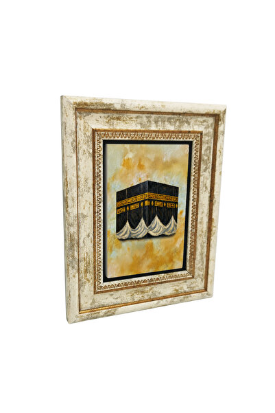 Sadrazam Εκτύπωση με εικόνα της Κάαμπα, Πίνακας Ζωγραφικής με Φυσική Πέτρα 20...