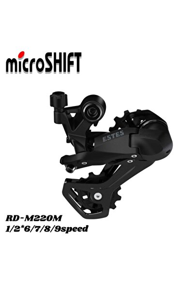 choice2 RD M220M MicroSHIFT ESTES RD-M220L Bicycle Rear Derailleur 6/7/8/9 Sp...