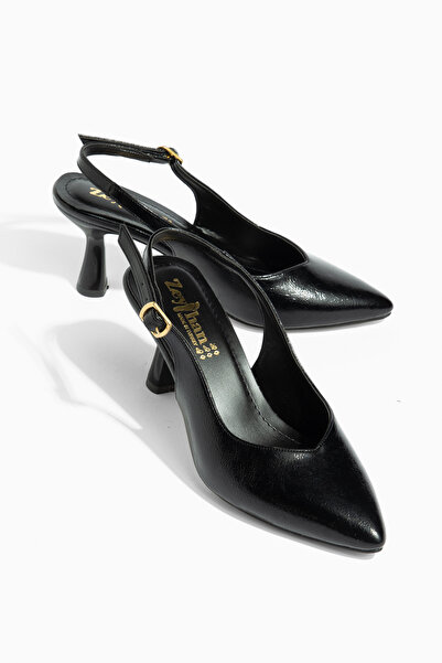 Dubais Shoes Γυναικεία παπούτσια με ανοιχτή πλάτη και τακούνι, τακούνι ύψους ...