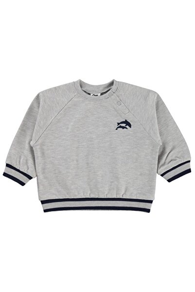 Civil Baby Φούτερ με κέντημα Yunus για 6-18 μήνες - Γκρι