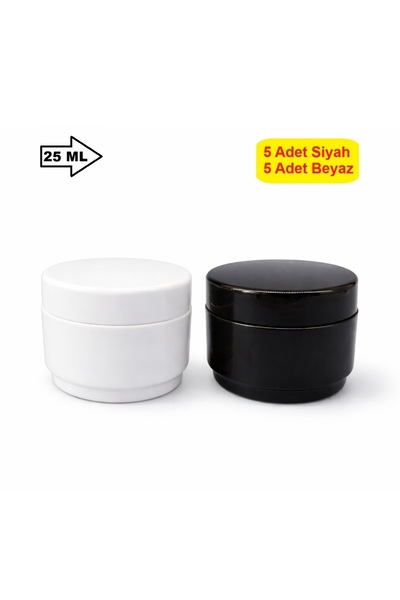 demethome 25 Ml Mini Boş Pomat-krem-kozmetik-ecza Kutusu 25 cc plastik krem k...