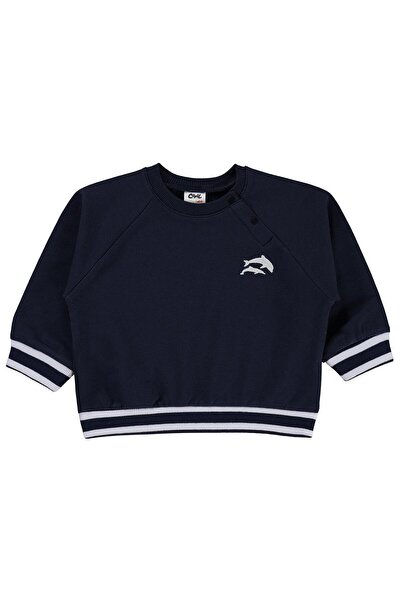 Civil Baby Φούτερ με κέντημα Yunus για 6-18 μήνες - Μπλε ναυτικό