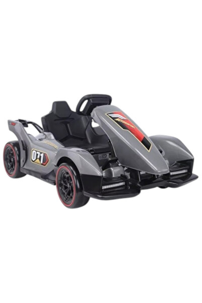 CWT Ηλεκτρικό καρτ DLS-X2, με ντριφτ, τηλεχειριστήριο και φώτα LED, γκρι