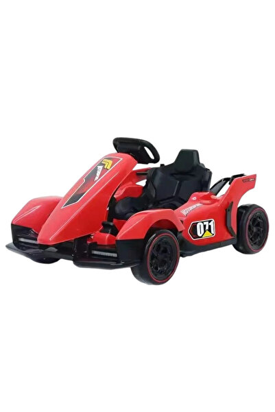 CWT Ηλεκτρικό καρτ DLS-X2, με δριφτ, τηλεχειριστήριο και φώτα LED, κόκκινο.