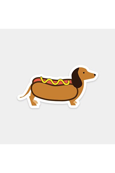 The Sticker Story. ملصق هوت دوج سوسيسلي دوج