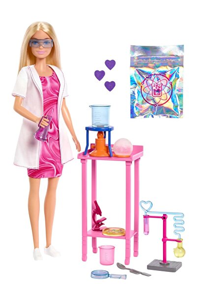 Barbie Bilim Uzmanı Ve Aksesuarları Oyun Seti - Standart