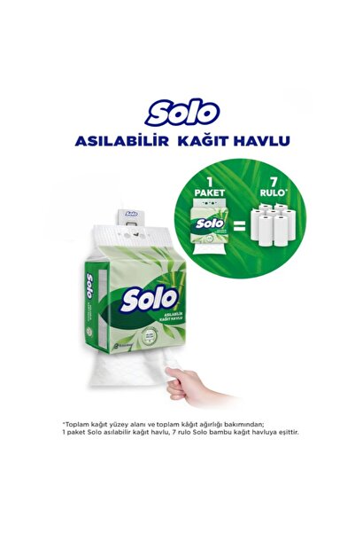 Solo Asılabilir Kağıt Havlu 1=7