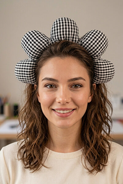 PETEK AKSESUAR ΚΑΡΟΤΕΣΤΕΙΜΕΝΗ ΜΕΓΑΛΗ ΚΟΡΔΕΛΑ ΜΑΛΛΙΩΝ ΜΕ ΣΧΕΔΙΟ ΧΑΜΟΥΜΕΝΗΣ ΜΑΡ...