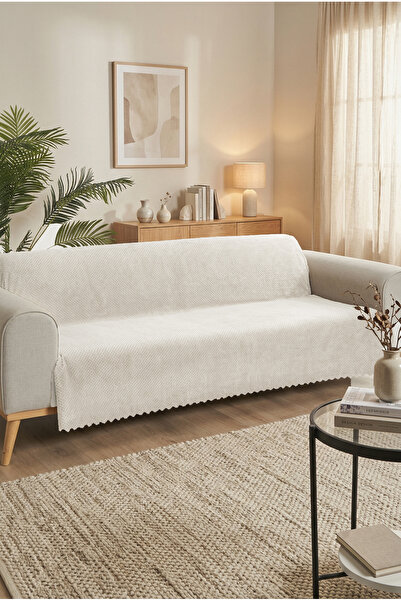 Alveka Home %100 Bambu yumuşak tüylü koltuk örtüsü çok amaçlı süngerli koltuk...