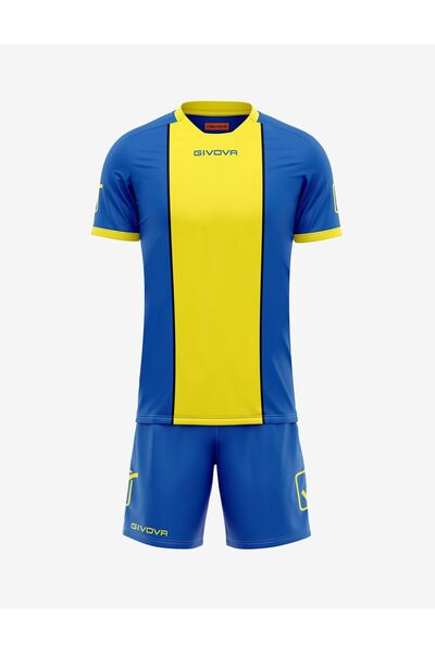 Givova Παρίσι GIVOVA Σετ, μπλε με κίτρινο, XL - KITC62