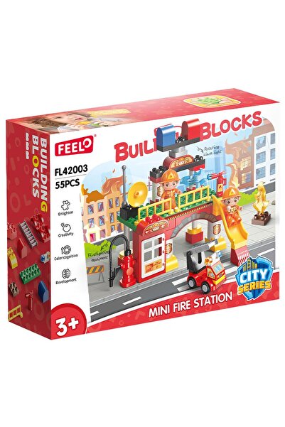 Seher Hediyelik Eşya Seher Toy 55 Piece Assembleable Building Set - Standard