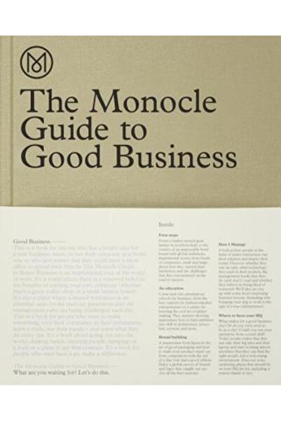 BIBLIOBAZAAR The Monocle Guide to Good Business