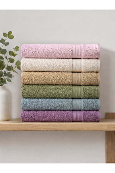 Peacock 6 Prosoape de mână cu textură moale, cu detalii jacquard, 2500Gr