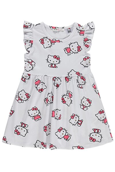 Hello Kitty Φόρεμα για παιδιά 2-5 ετών - Εκρού