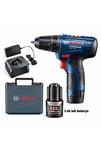 Bosch Gsr 120 Li Darbesiz 3 AH Tek Akülü Vidalama