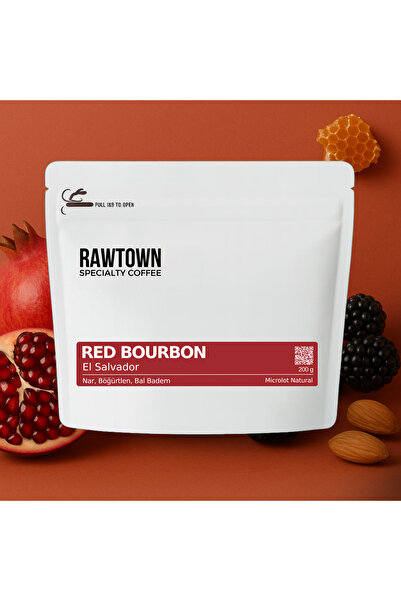 RAWTOWN ريد بوربون ناتشورال - السلفادور - قهوة مفلترة معتمدة 1000 جرام - قهوة...