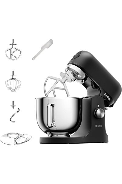 Kenwood خلاط كهربائي فاخر للمطبخ kMix بقوة 1000 واط مع وعاء من الفولاذ المقاو...