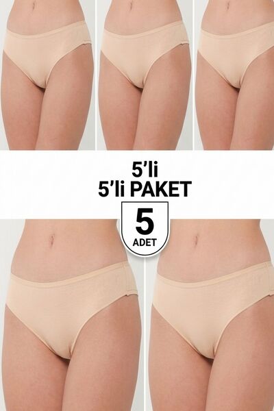 LILIAN Luna Modal Basic Πακέτο 5 τεμαχίων Βραζιλιάνικα Σλιπ